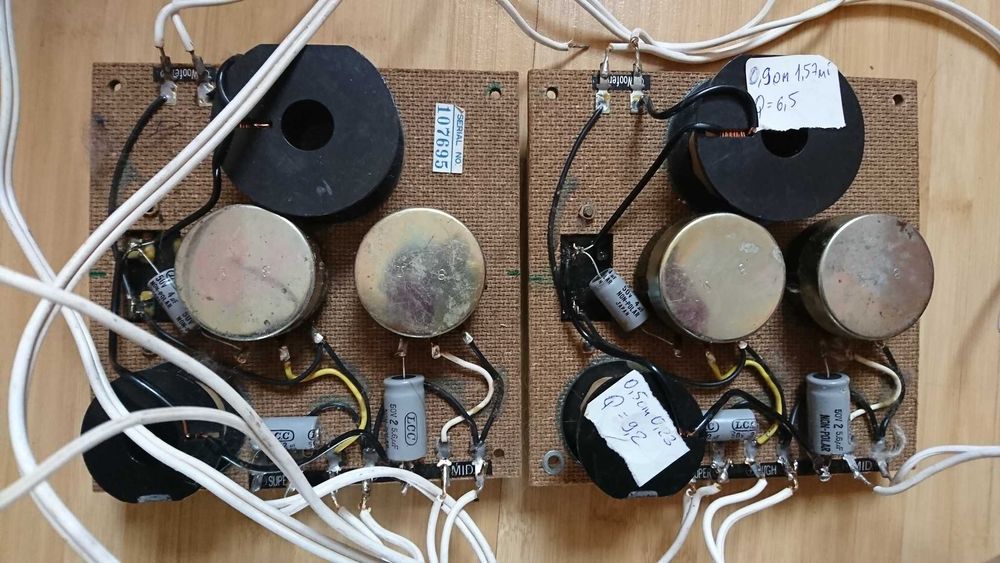 Кроссовер Wharfedail, фильтр для колонок, катушки НЧ Hi-Fi