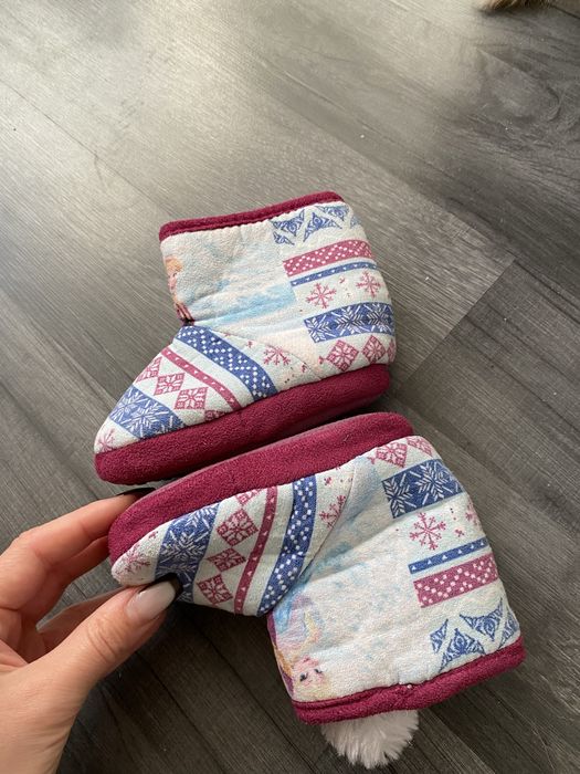 Disney Frozen Kraina Lodu 20 buciki wkładka 12,5 cm niemowlęce kapcie