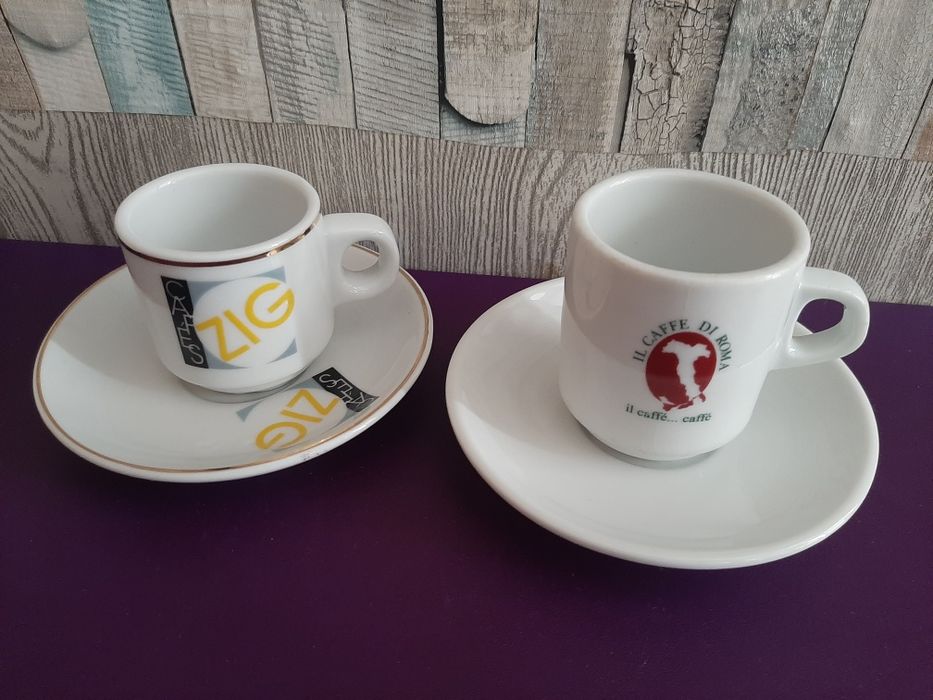 Chávenas+pires Cafés Giovanni/IlcaffediRoma v.p.ind.