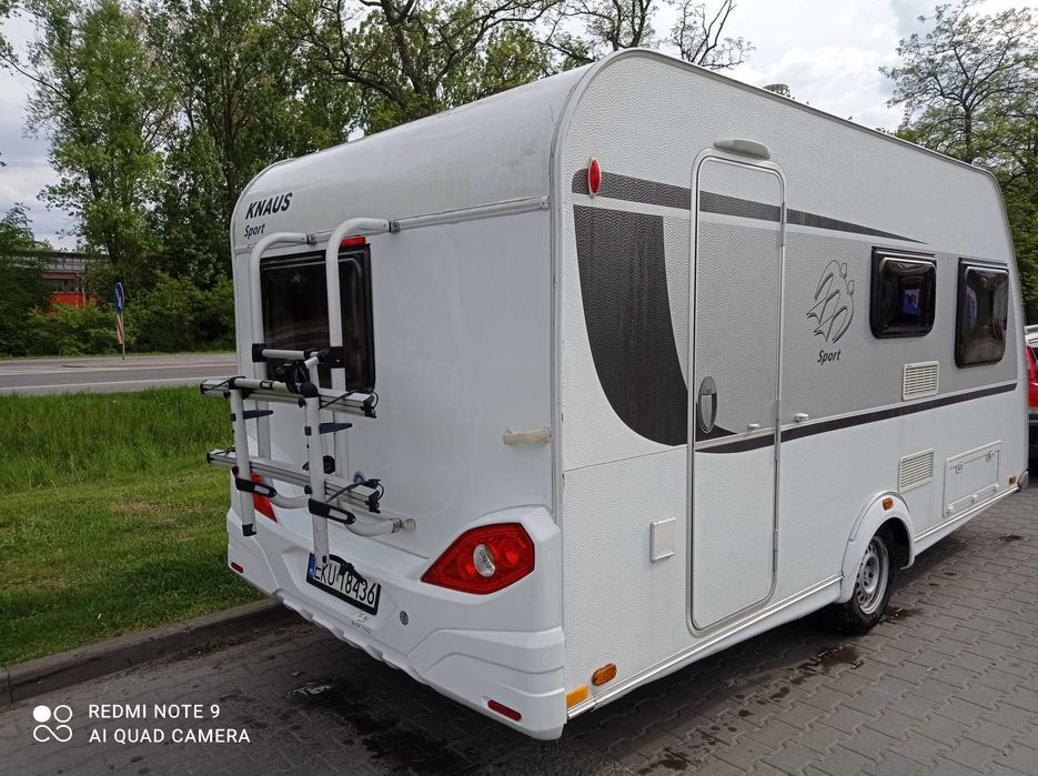 Wynajem Knaus Sport 4os Wc Ciepła woda Klima Ogrzewanie  250zł Kutno