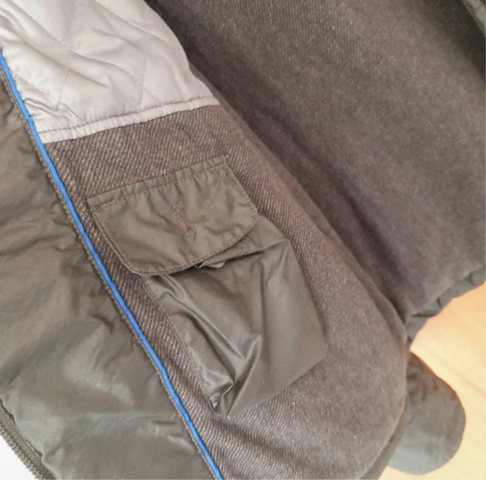 Casaco MARLBORO CLASSICS castanho impermeável e forrado