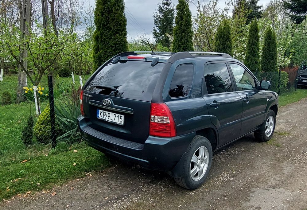 Kia sportage 2008 2.0 lpg  ~212tys km tempomat Opony SCT Krk  czujniki