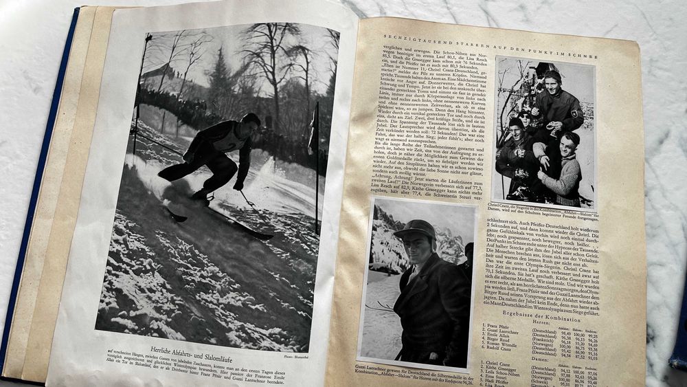 Olimpiada 1936 - Tom I i II (dwa tomy) - Adolf Hitler - Olympia 1936