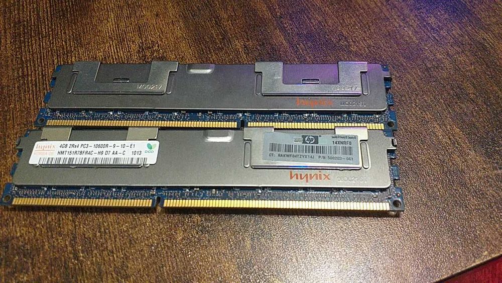 Серверная оперативная память Hynix 4Gb DDR3-1333 PC3-10600R