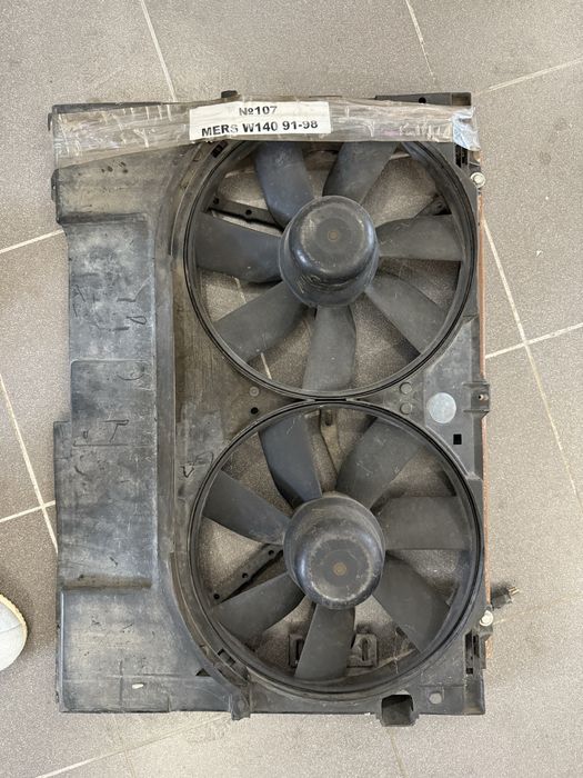 Передние вентиляторы Mercedes W140