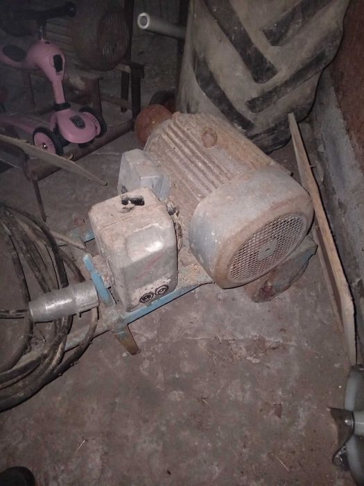 Silnik 7.5 kw na wózku