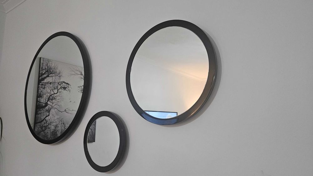 Espelhos redondos