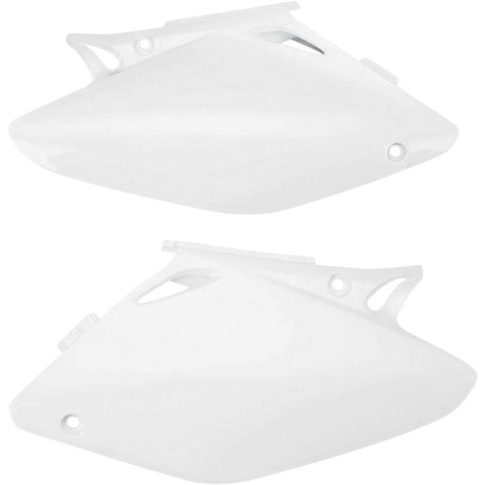 paineis laterais traseiros ufo branco honda crf 450