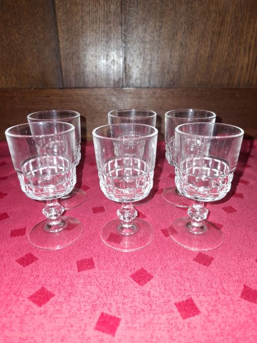 Kieliszki szkło kryształowe 6 sztuk