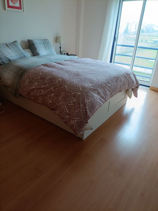 Mobília Quarto casal completo - IKEA Brimnes inclui colchão