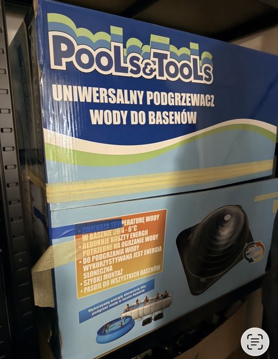 Solarny podgrzewacz wody w basenie Pools&Tools
