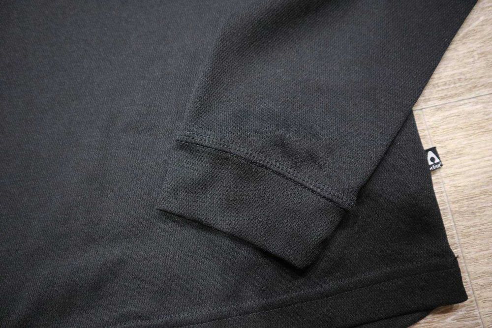 Чорна спортивна кофта, лонгслів, розмір L