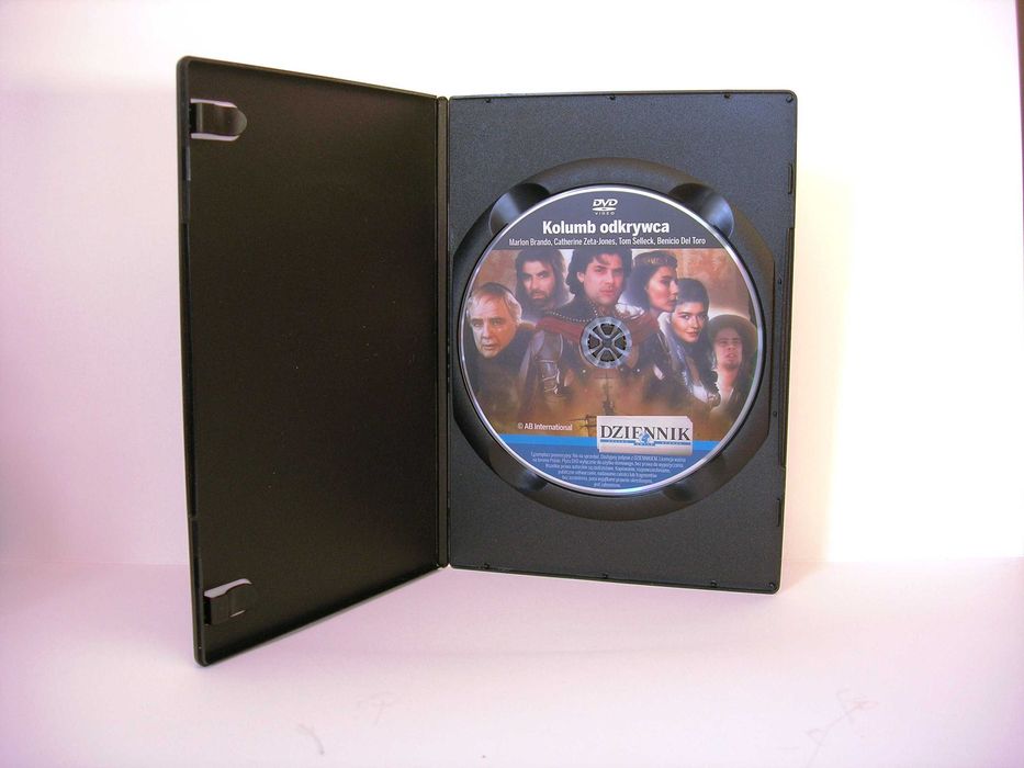 "Kolumb odkrywca" DVD John Glen 1992 kinoteka Dziennika