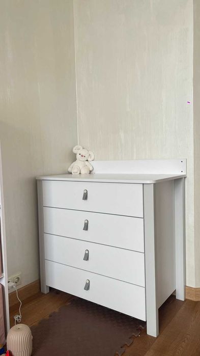 Дитяче ліжечко Veres Monaco + комод з пеленатором  + подарунок