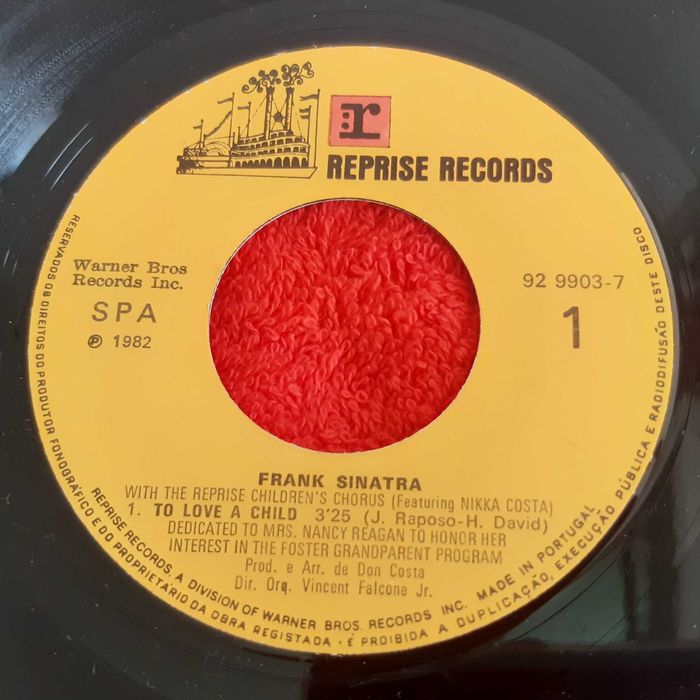 Disco Vinil Single Frank Sinatra - To Love a Child