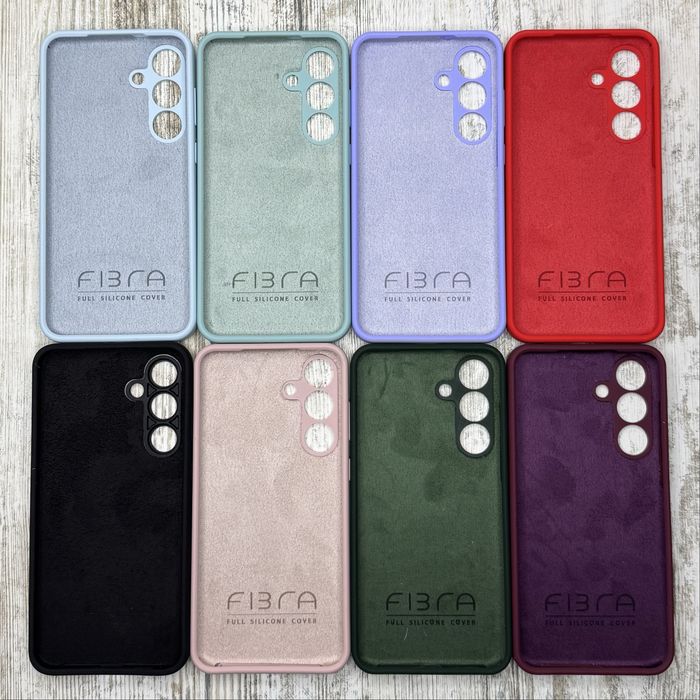 Чехол софттач Silicone Case на Samsung S25 FE. Микрофибра Чохол