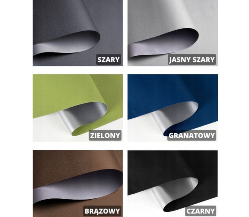 Roleta termiczna w kasecie przestrzennej