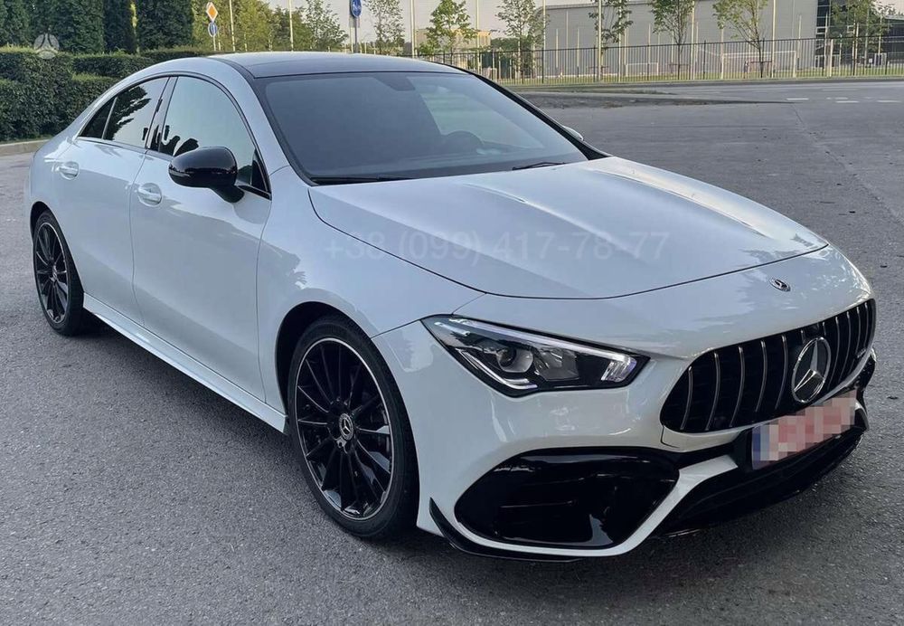Обвес CLA45 CLA 45 AMG Mercedes W118 C118 Решетка Диффузор Бампер