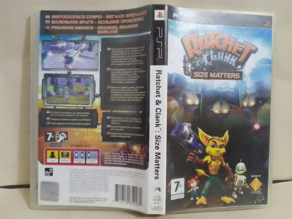 Ratchet & Clank: Size Matters Game for PlayStation Portable (PSP)64286391020291120