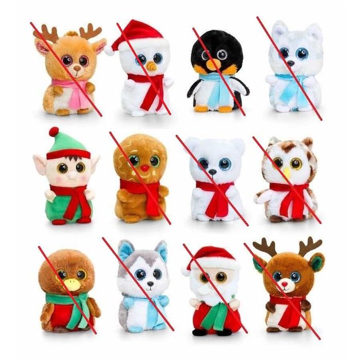 Игрушка Гном глазастик мини мотсу Рождество mini motsu блестящие глаза