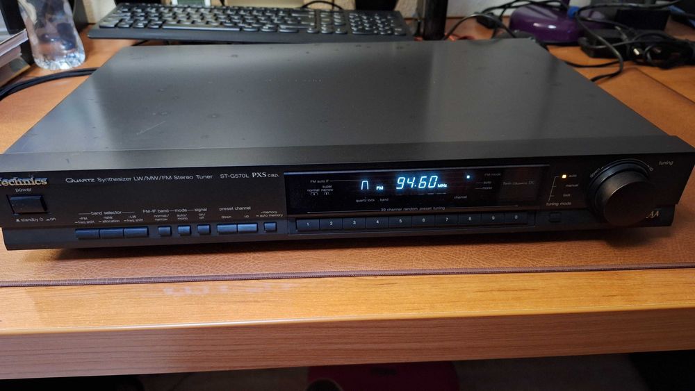 Sintonizador (Tuner) Technics ST-G570L PXS Cap. Class AA (ler descrição)