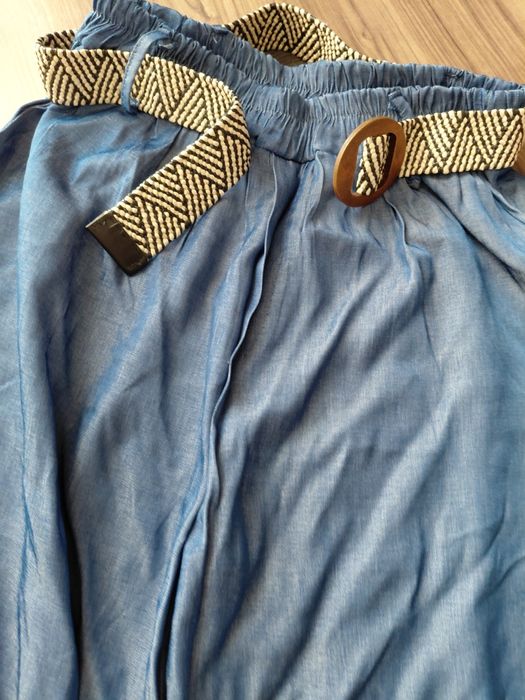 Spodnie nowe XL z paskiem