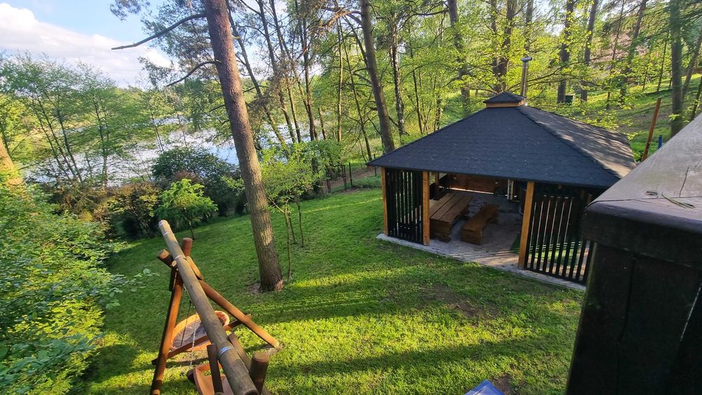 Domek na Kaszubach nad jeziorem- jacuzzi bania wakacje 2026