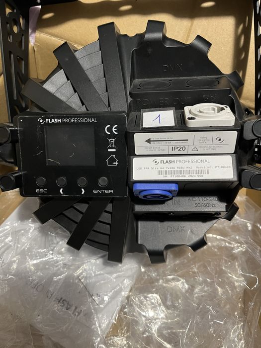 Sprzedam Flash led par slim 7X10W RGBW  MK2