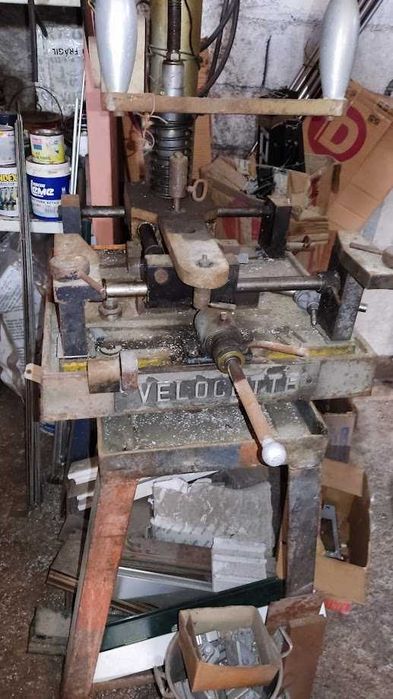 Máquina de Serralharia Velocette – Ideal para Caixilharia e Perfuração