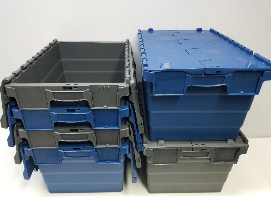 Pojemnik Kurierski Transportowy Magazynowy Skrzynka Kosz 60x40x32cm