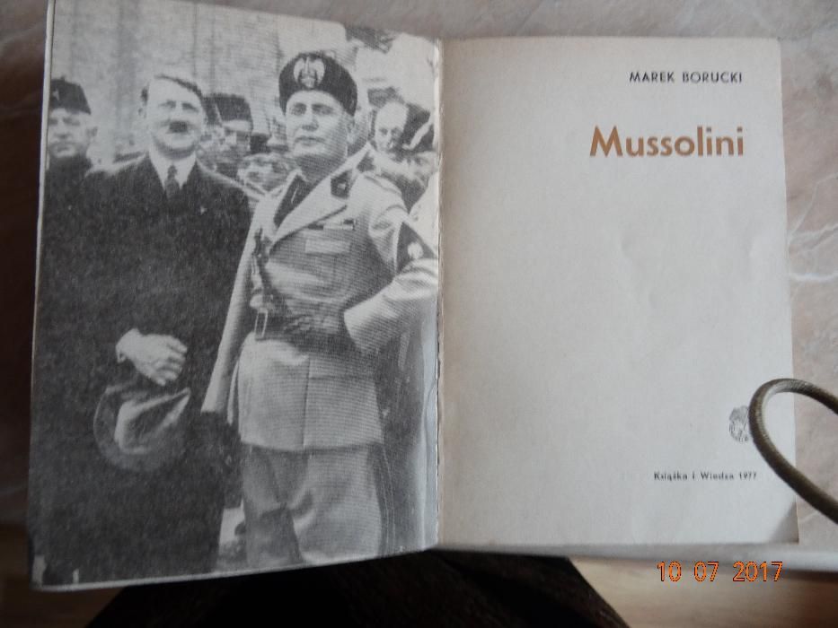 MUSSOLINI Marek Borucki