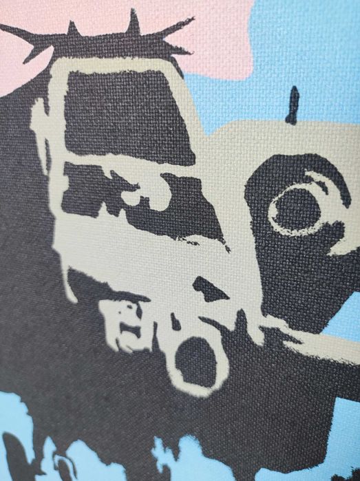 Banksy "Happy Choppers" 50x70cm