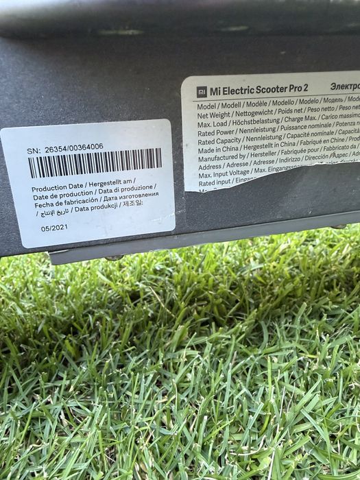 Xiaomi mi electric scooter pro 2