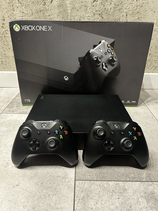 Xbox One X 1TB – 4K UHD HDR – stan bardzo dobry! Okazja!