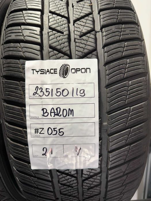 Opony Zimowe 235/50/19 Barum Polaris5 Komplet #Z055