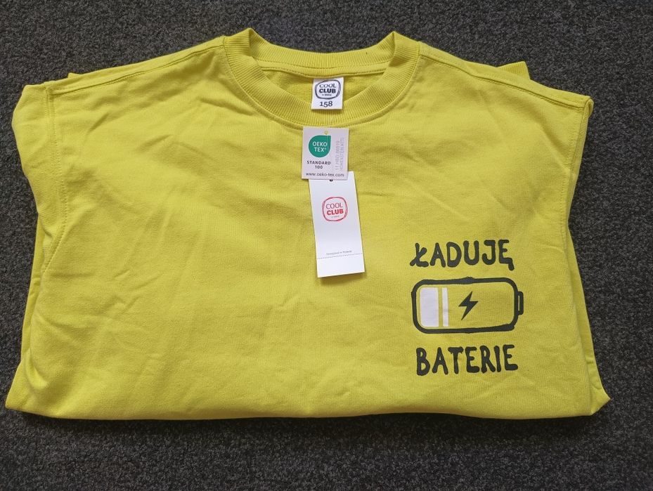 Bluza 158 nowa seledynowa