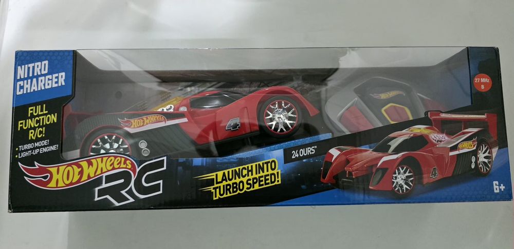 Hot Wheels Remote Control Nitro Charger радіокерована машинка дріфт