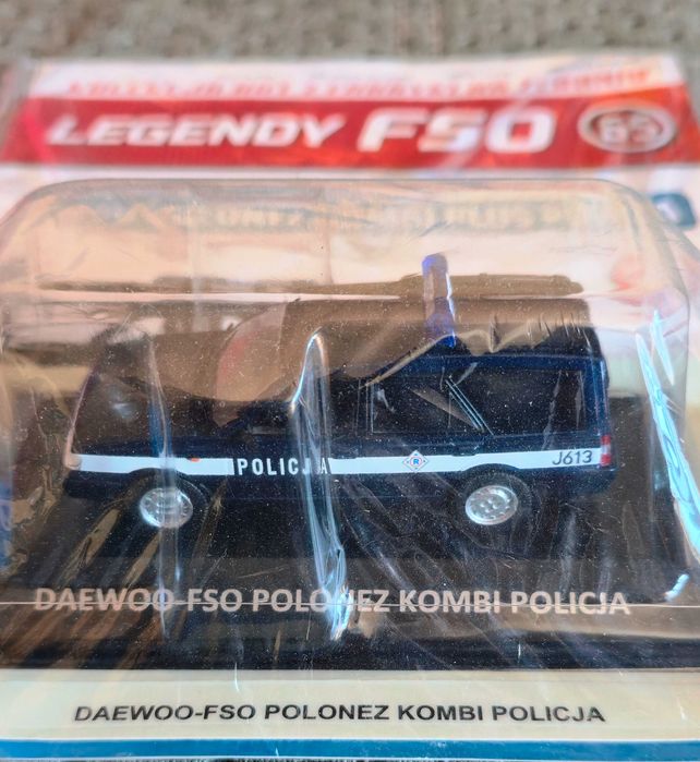 FSO Polonez Kombi POLICJA Deagostini 1:43