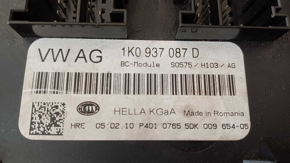 Moduł komfortu SKODA OCTAVIA II LIFT 1.9 TDI