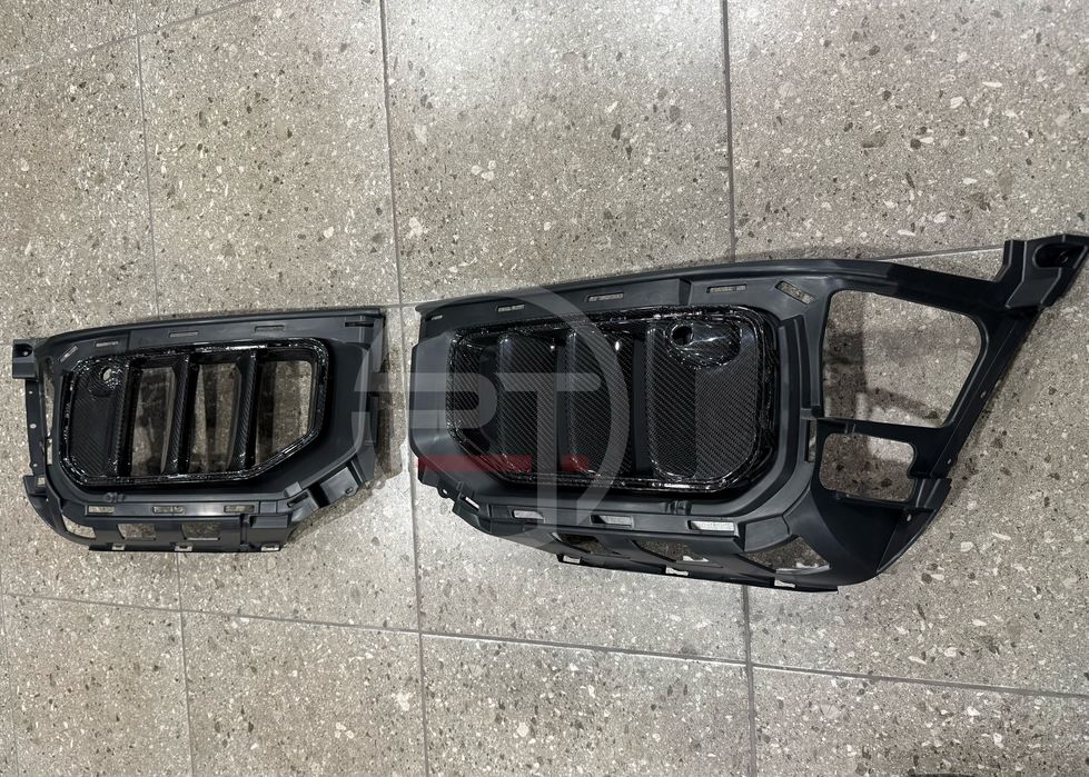 Вставки бампер карбоновые воздуховоды Mercedes G-Class G63 W465 Карбон