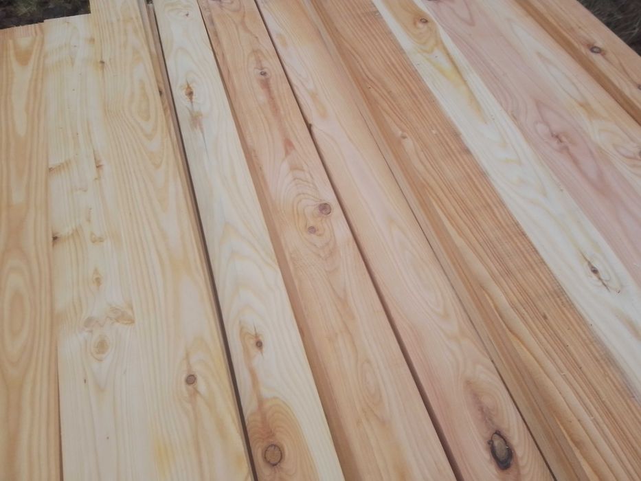 1000 mm  Deska podłogowa - modrzew