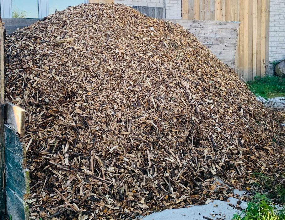 Zrębka mieszana: jabłoń, dąb, głóg, olcha cena za m3