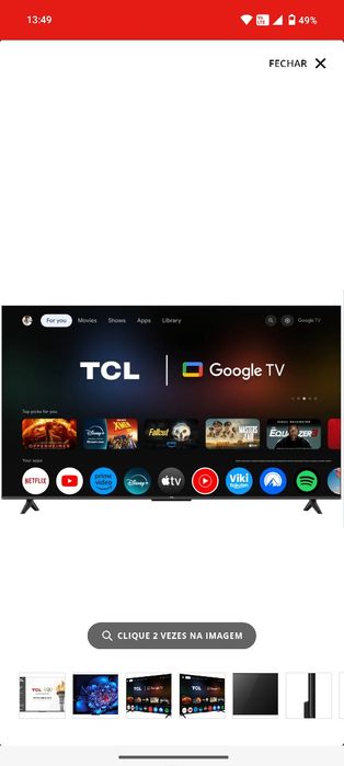 Tv tcl 55 polegadas