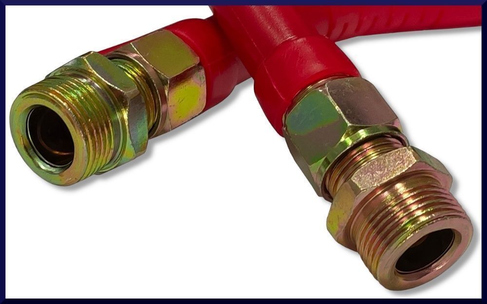 CZARNY PRZEWÓD SPIRALNY Pneumatyczny 7M M22 Przyczepy [2457]