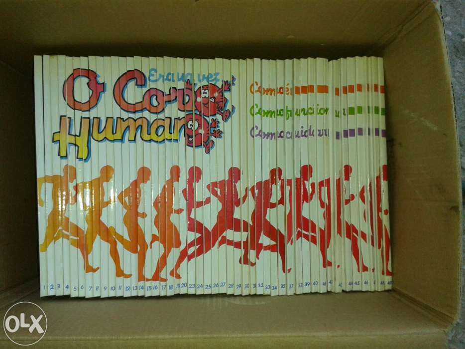 Coleçao de Livros O Corpo Humano completa