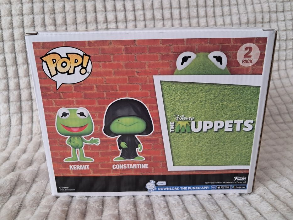 Funko pop Kermit & Constantine 2 pack Muppets
