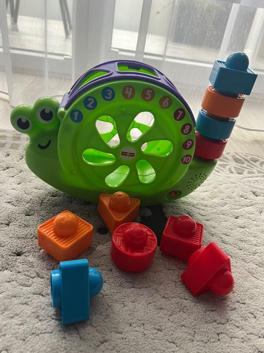 Fisher-Price Śpiewający Ślimak Sorter Kształtów