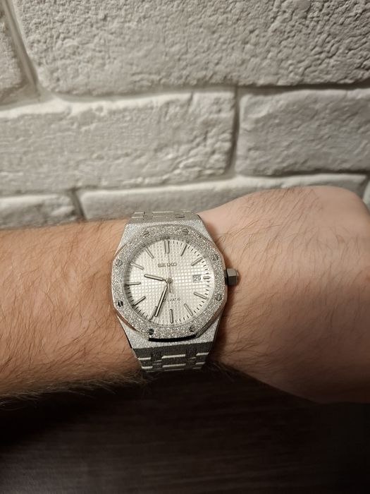 Zegarek seiko mod Frost shine royal oak