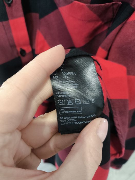 Koszula damska w kratkę H&M rozmiar M