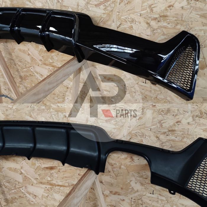 BMW Serie 4 F32 F33 F36 Difusor Mperformance Preto brilhante